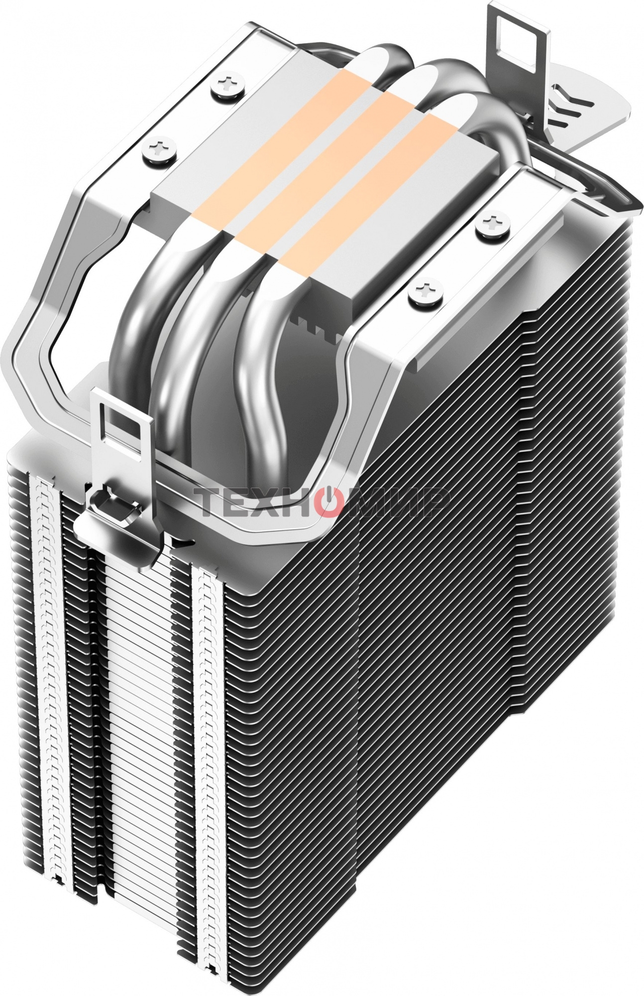 Кулер для процессора DEEPCOOL AG300 серебристый, 92 мм, алюминий/медь, 3050 об/мин, 30.5 дБ, 4 pin, 150 Вт, 129 мм