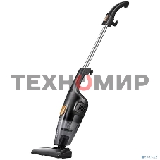 Пылесос вертикальный Deerma DX115C черный, питание от сети, 600 Вт, уборка сухая, пылесборник 1.2 л