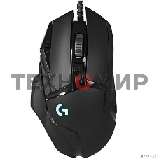 Мышь проводная Logitech G502 HERO черный, 25600 dpi, USB, кнопки - 11