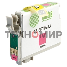 Картридж струйный Cactus CS-EPT0823 (T0823) пурпурный (13,8 мл) для Epson Stylus Photo R270/290/RX590