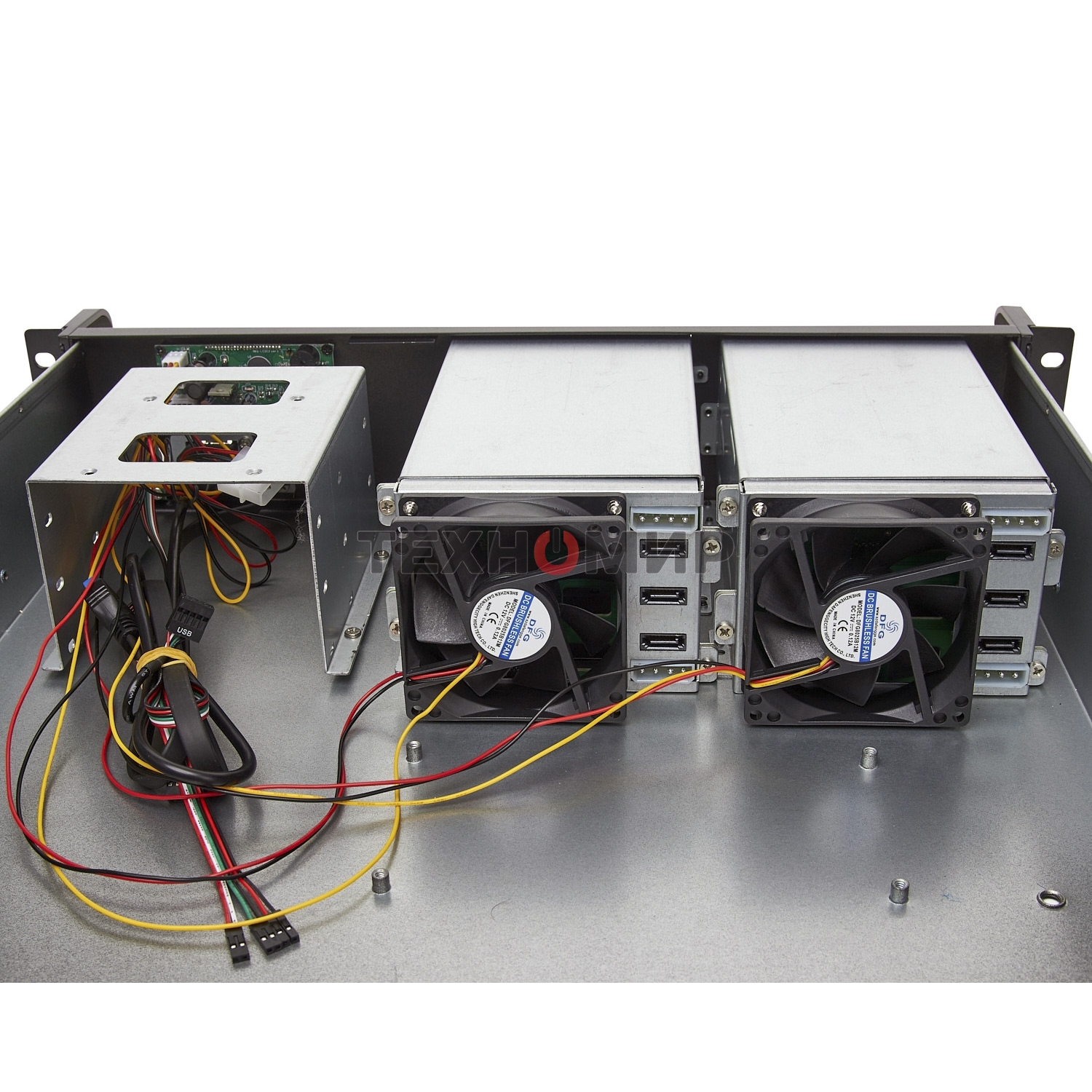 Серверный корпус ExeGate Pro 2U480-HS06 (RM 19