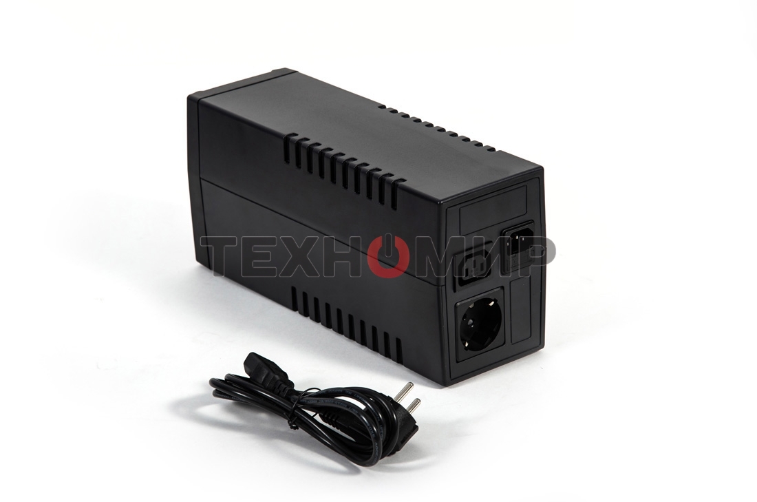 Источник бесперебойного питания RAPAN-UPS 800 220 В 800В.А/480Вт меандр с АКБ 7А.ч интерактивный Бастион 738