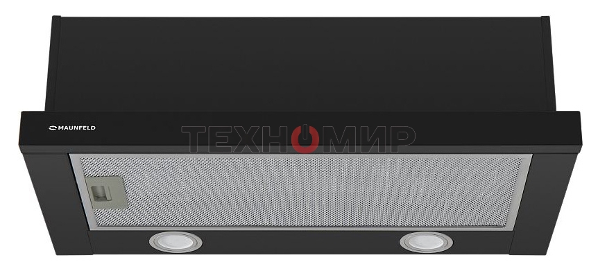Вытяжка встраиваемая Maunfeld VS Light 60 черный, 60 см, 520 куб. м/ч, 56 дБ