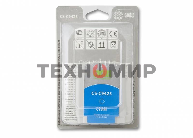 Картридж струйный Cactus CS-C9425 голубой для №85 HP DJ 30/130 (29мл)