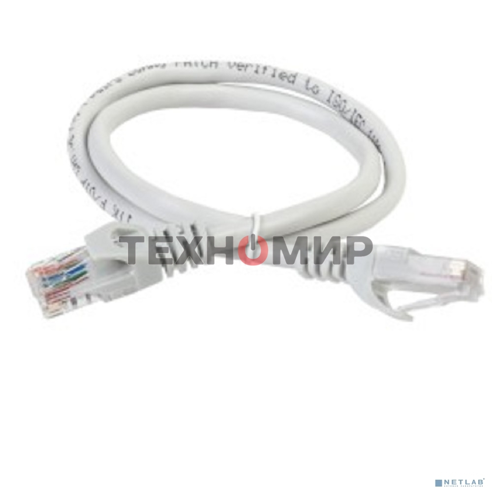 Патч-корд, cat.5e UTP, 5м, серый Патч-корд, cat.5e UTP, 5м, серый