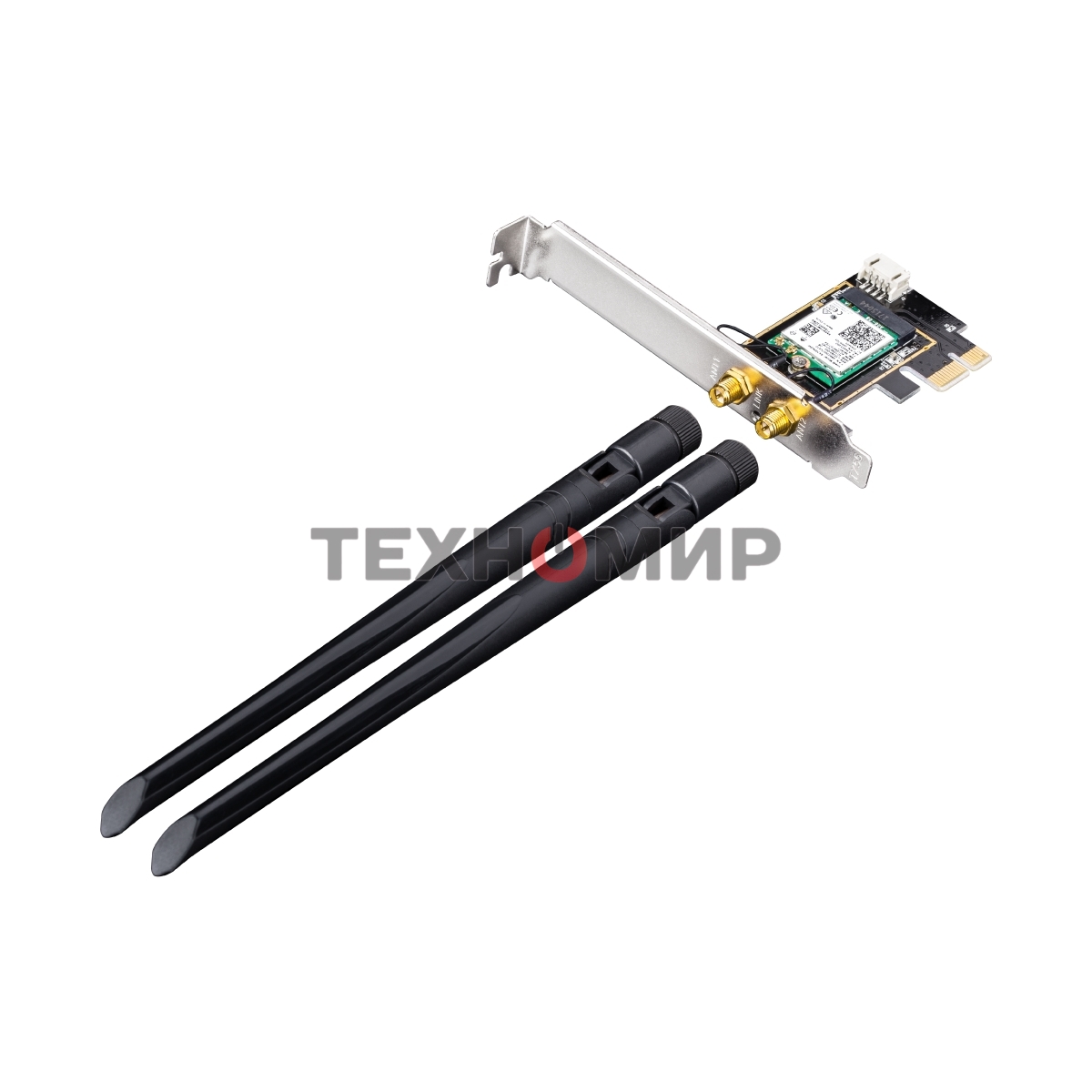 Сетевой адаптер Wi-Fi + Bluetooth Cudy WE3000 AX3000 PCI Express (ант.внеш.съем) 2ант.