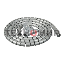 Кабельный органайзер Buro Spiral Hose 15x1500мм Silver