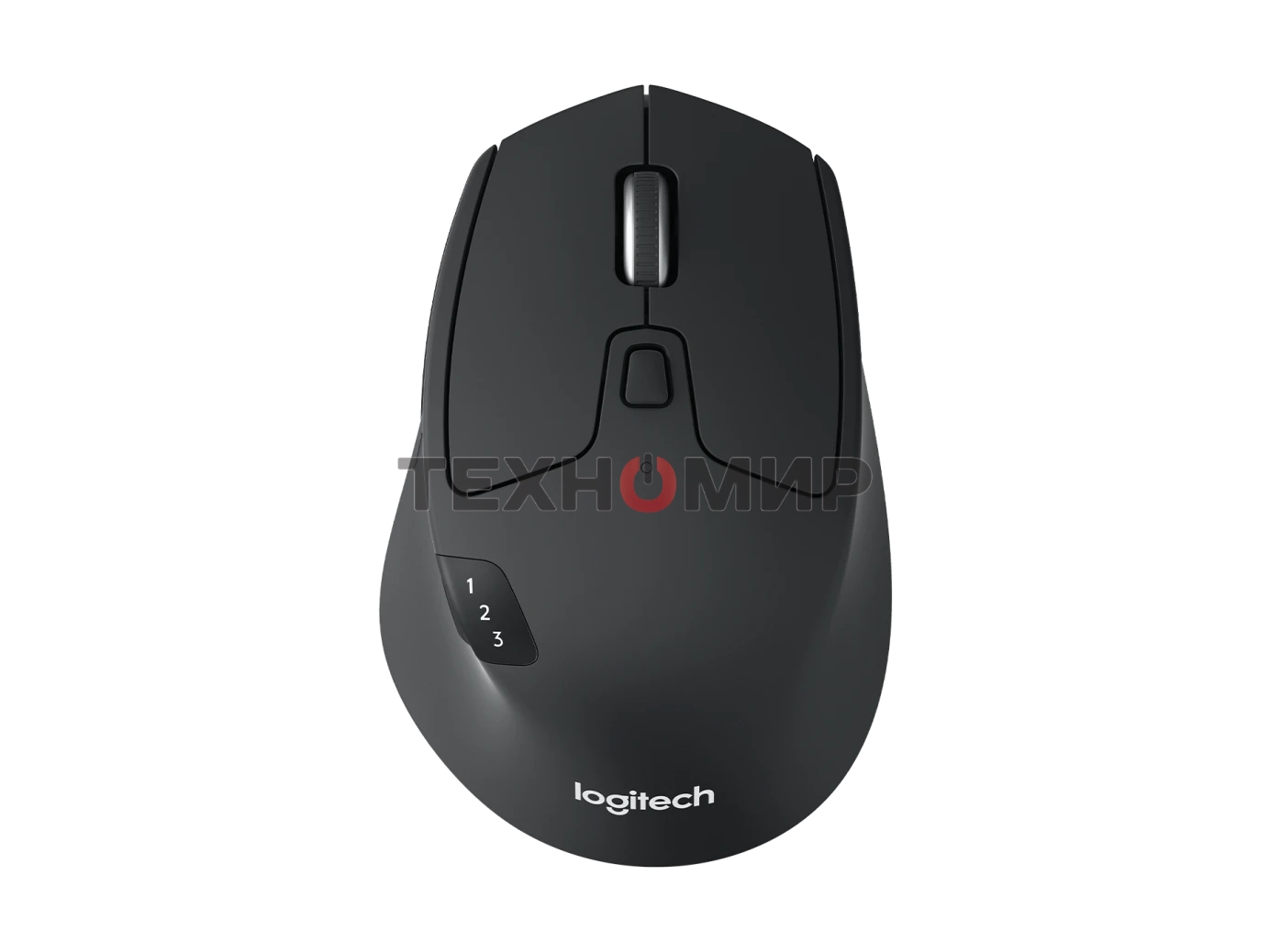 Мышь беспроводная Logitech M720 Triathlon черный, 1000 dpi, радиоканал, Bluetooth, USB, кнопки - 8