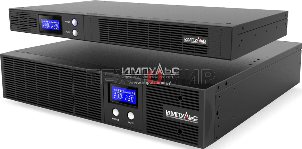 Источник бесперебойного питания ИБП Импульс СЛИМ 2000