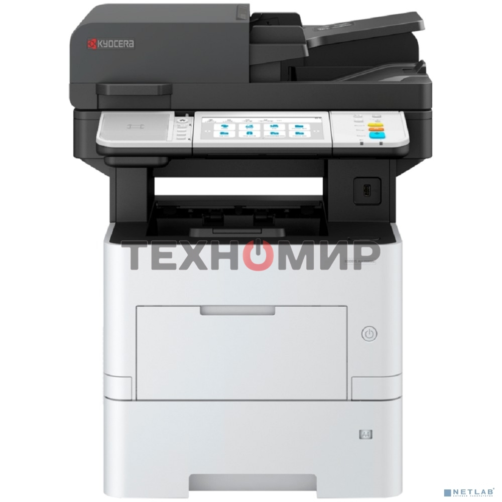 МФУ лазерное Kyocera ECOSYS MA4500ix (110C113NL0), A4, ч/б, печ. до 45 стр/мин., скан. до 60 стр/мин. (ч/б) 40 стр/мин. цвет, 1200 x 1200 dpi (печать) 600x600dpi (скан.), USB, RJ-45, Air Print, Mopria