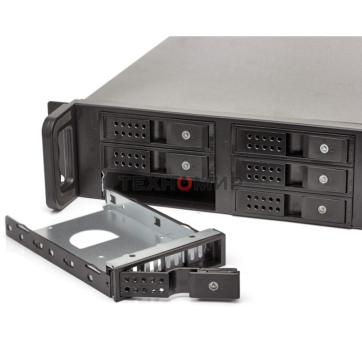 Серверный корпус ExeGate Pro 2U480-HS06 (RM 19
