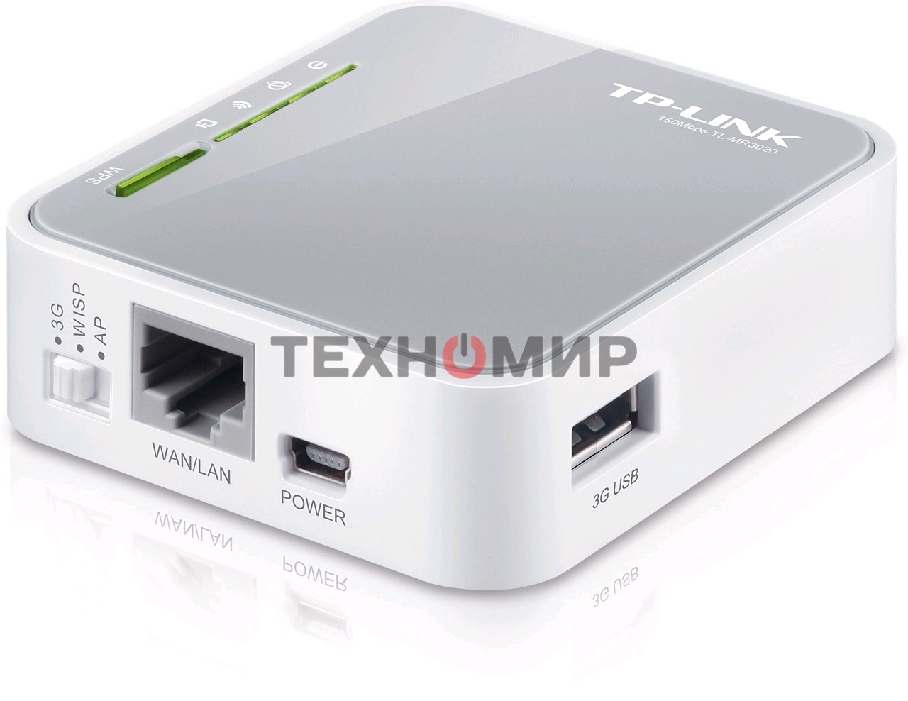 Маршрутизатор беспроводной TP-Link SOHO TL-MR3020 10/100BASE-TX