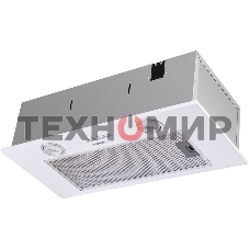 Вытяжка встраиваемая HOMSair Camelia Power 60 белый, 60 см, 850 куб. м/ч, 52 дБ