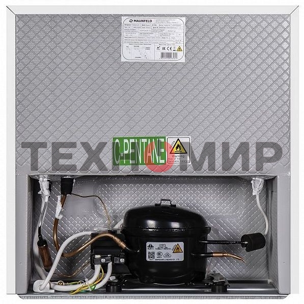 Холодильник Maunfeld MFF50W белый мат. однокамерный 46л