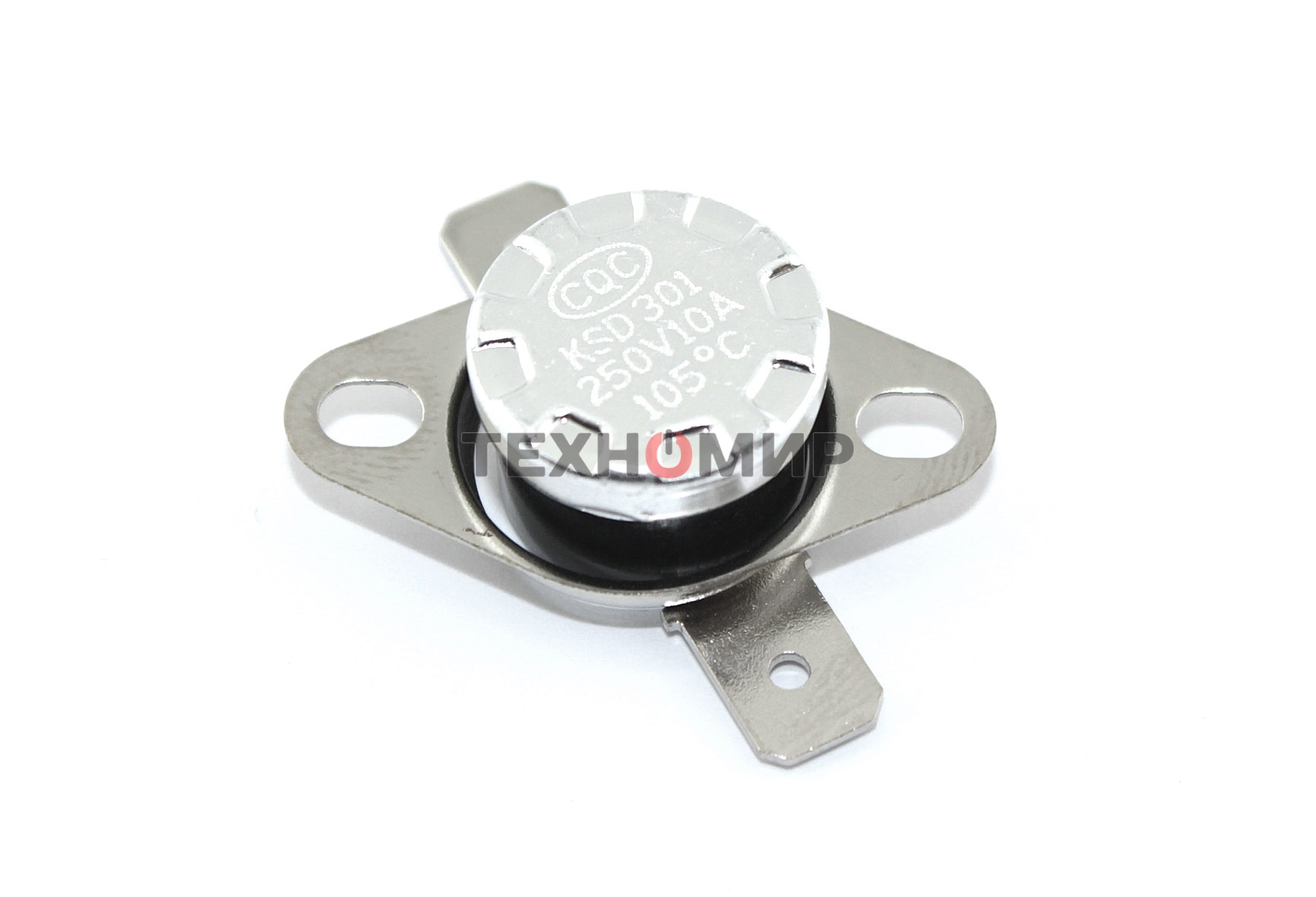 Термостат биметаллический KSD301 10А/105 С нормально разомкнутый