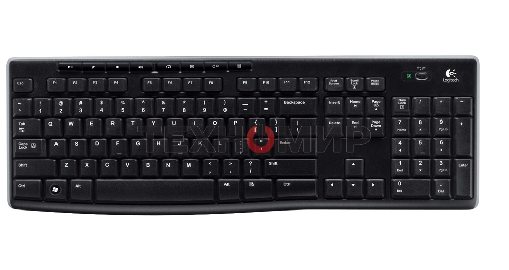 Клавиатура беспроводная Logitech Keyboard K270 Wireless 920-003757/920-003058