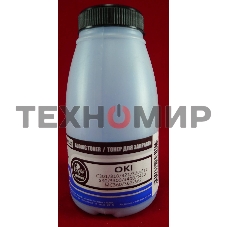 Тонер OKI C301/C321/C310/C330/C331/C510/C511/C530/C531/C3300/C3400/C3450/C3520/C3530/C3600/C5600/C5700/MC350/MC351/MC352/MC360/MC361/MC362/MC561/MC562 Cyan (фл., 50г) B&W Premium (Tomoegawa) - фас.России