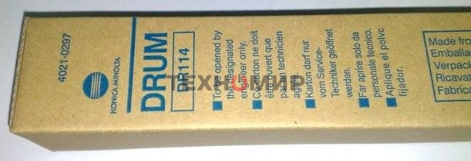 Барабан Konica-Minolta Di152/183/bizhub 162/210 DR-114 (o)