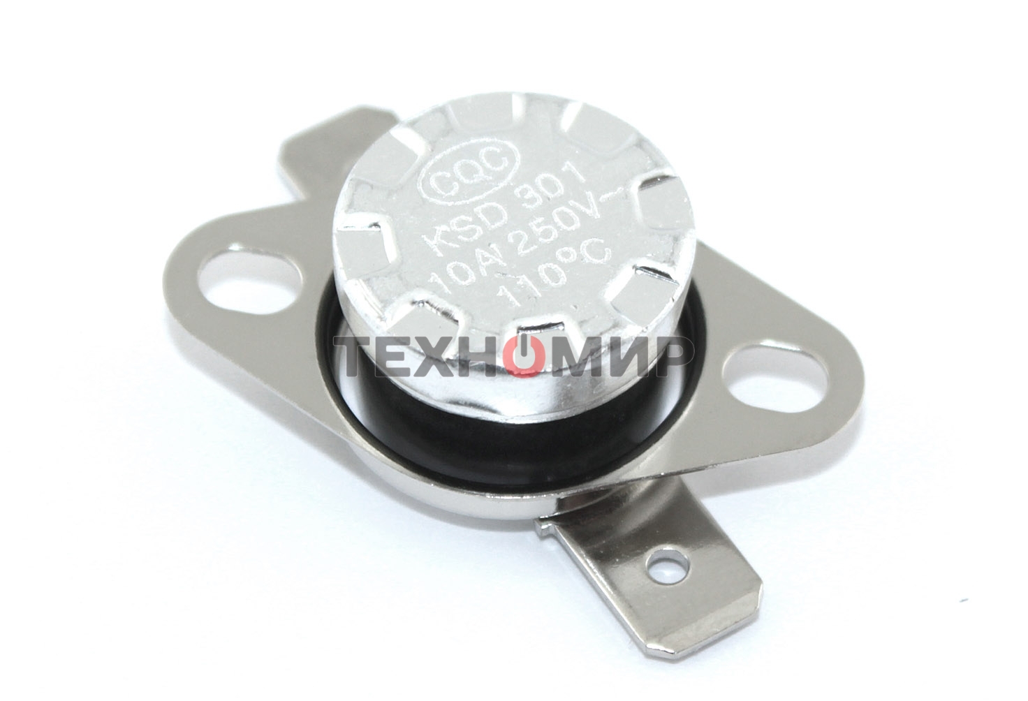 Термостат биметаллический KSD301 10А/110 С нормально разомкнутый