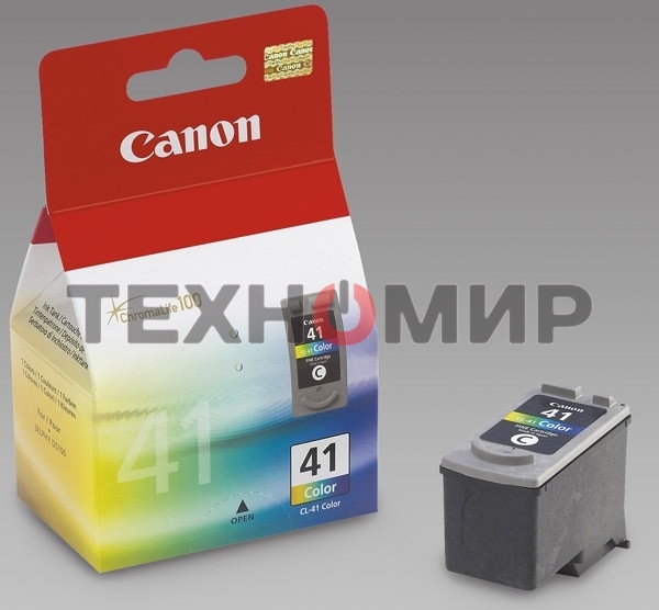 Картридж струйный CL-41 0617B025 (0617B025) для Canon Pixma MP150/170/450/iP1600/iP2200/iP6210/iP6220 IJ EMB Цветной, 315стр.