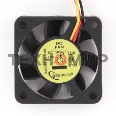 Вентилятор для корпуса Gembird черный, 40 мм, 5000 об/мин, 27 дБ, 3 pin