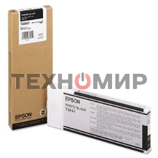 Картридж струйный Epson C13T606100 фото черный (220 мл.) для Stylus Pro 4880