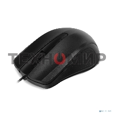 Мышь проводная CBR CM 103 черный, 1000 dpi, USB, кнопки - 3