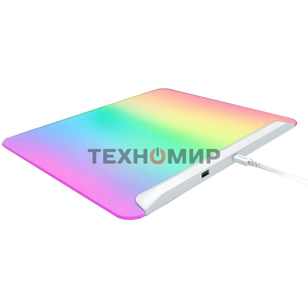 Игровой коврик для мыши Razer Firefly V2 Pro белый Hard Surface Mouse Mat