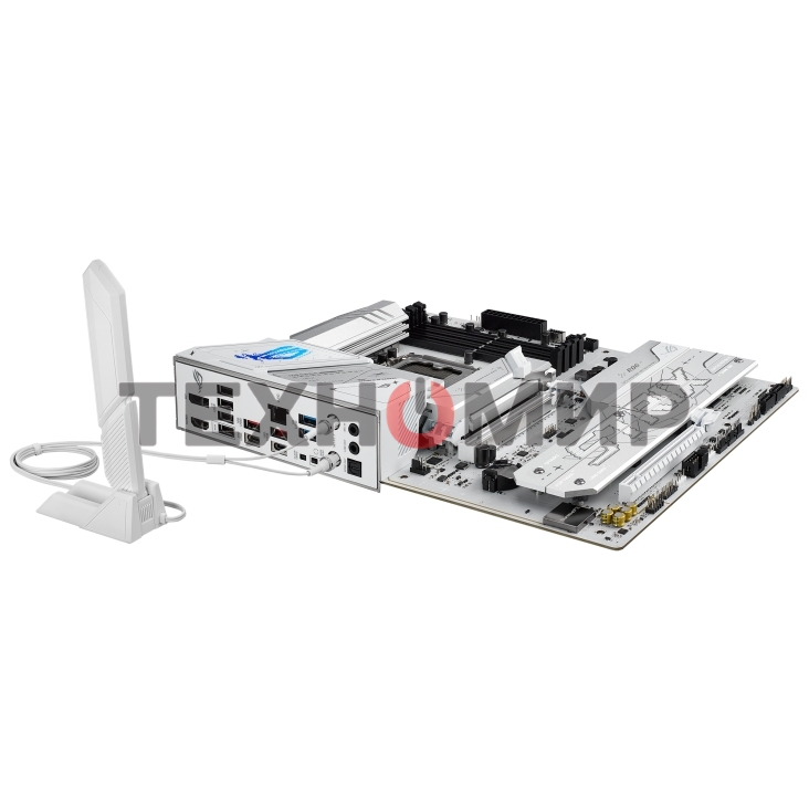 Материнская плата ASUS ROG STRIX B860-A GAMING WIFI, LGA1851, Intel B860, 4xDDR5, 4xSATA, 4xM.2, 2xPCIe 5.0 x16, 1xDP, 1xHDMI, 1x2.5Gb LAN, Wi-Fi, Bluetooth, 4xUSB 2.0, 2xUSB 3.2 Gen 1, 3xUSB 3.2 Gen 2, 1xUSB 4, 2xUSB-C, 3x3.5 мм, 7.1, ATX