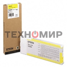 Картридж Epson C13T606400 желтый (220 мл) для Stylus Pro 4880