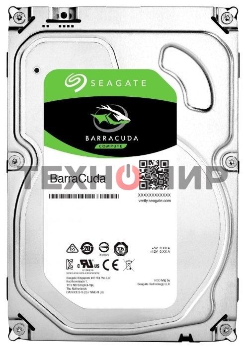 Жесткий диск Seagate Barracuda 2Tb 7200RPMSATA6Gb/S 256MB ST2000DM008 3.5