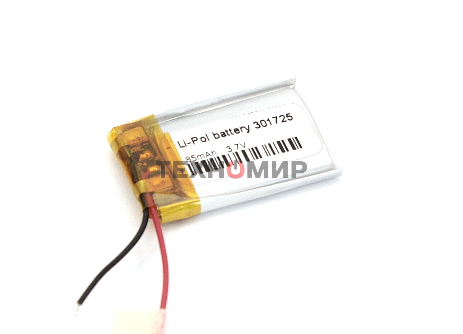 Аккумулятор Li-Pol (батарея) 3x17x25 мм 2pin 3.7V/85mAh