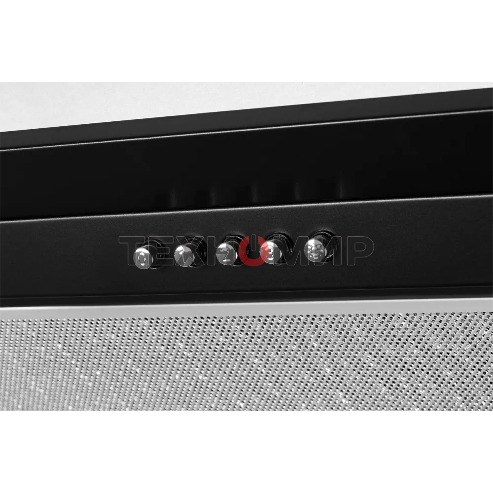 Вытяжка встраиваемая Kuppersberg Inlinea 70 BX черный/нержавеющая сталь, 70 см, 1300 куб. м/ч, 41 дБ