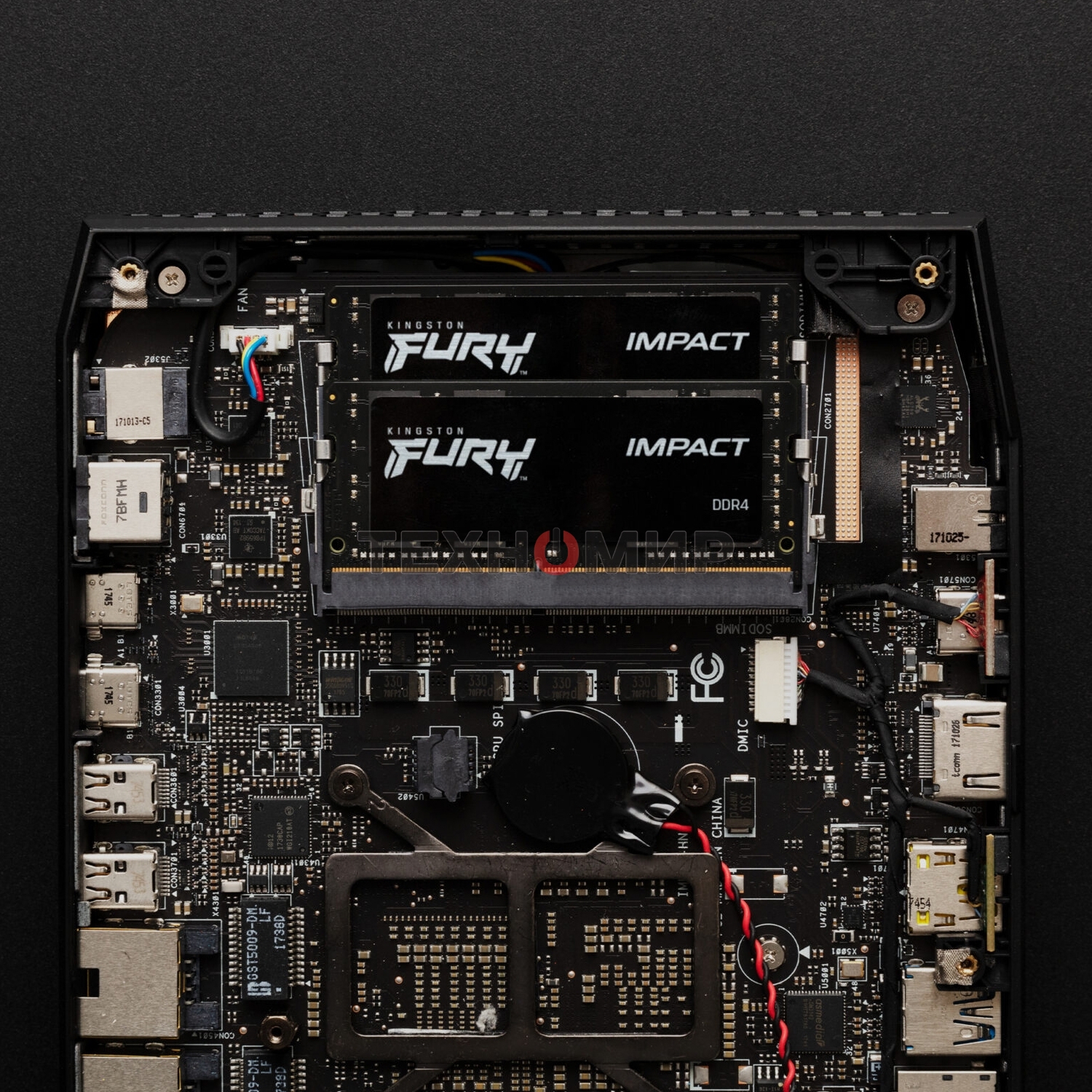 Оперативная память Kingston Fury Impact, DDR5, 16Gb (1x16Gb), 6000MHz, CL38, ECC SO-DIMM