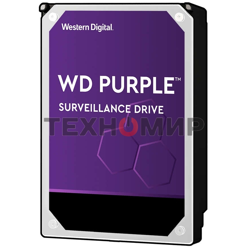 Жесткий диск Western Digital 1Tb Purple, SATA III 5400rpm, 64Mb 3.5