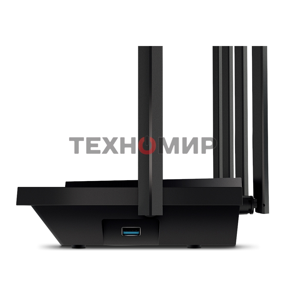 Роутер TP-Link Archer AX73 AX5400 Dual Band Wireless Gigabit Router, 1.5 GHz Tri-Core CPU, 1 GE WAN + 4 GE LAN ports, 1× USB 3.0 Port, support 1024-QAM, OFDMA, MU-MIMO, Airtime Fairness, Beamforming, 160MHz Channel Width, come with HomeShieldTM, support R