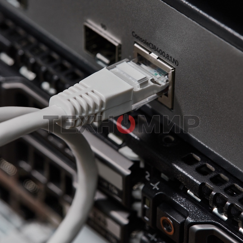 Коммутационный шнур Rexant Патч-корд UTP 5e кат. литой 0.5М серый