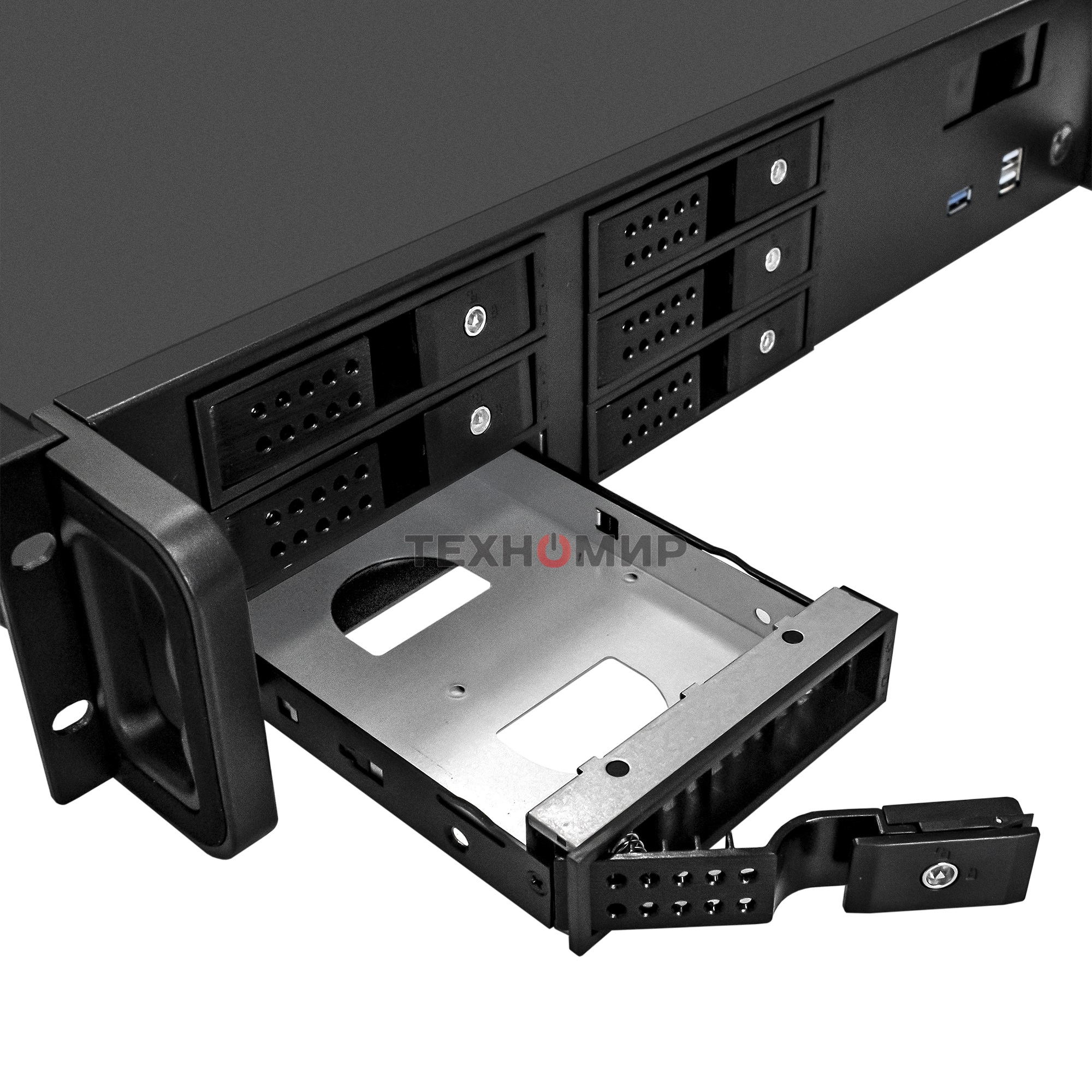 Серверный корпус ExeGate Pro 2U480-HS06 (RM 19