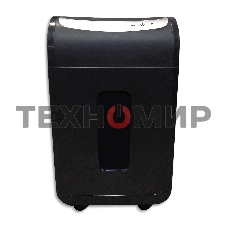 Шредер Office Kit S218 (1,9x13) черный (секр.P-5)/фрагменты/22лист./30лтр./скрепки/скобы/пл.карты/CD