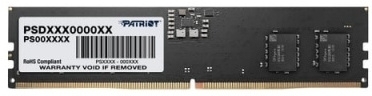 Оперативная память Patriot Signature, DDR5, 16GB (1x16 GB), 5200 MHz, CL42, DIMM