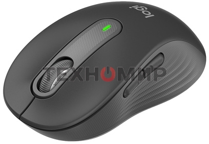 Мышь беспроводная Logitech Signature M650 графитовый, 4000 dpi, радиоканал, Bluetooth, USB, кнопки - 5