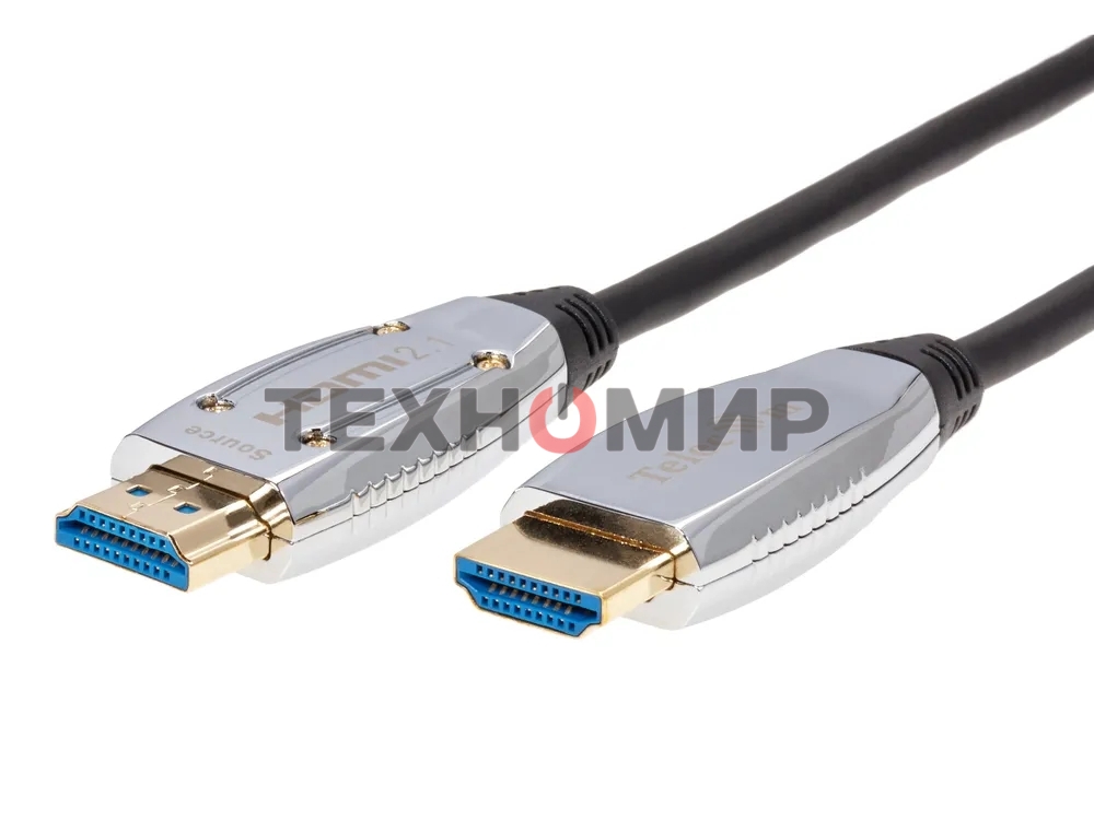 Кабель Активный оптический кабель HDMI 19M/M,ver. 2.1, 8K@60 Hz 5m Telecom TCG2120-5M