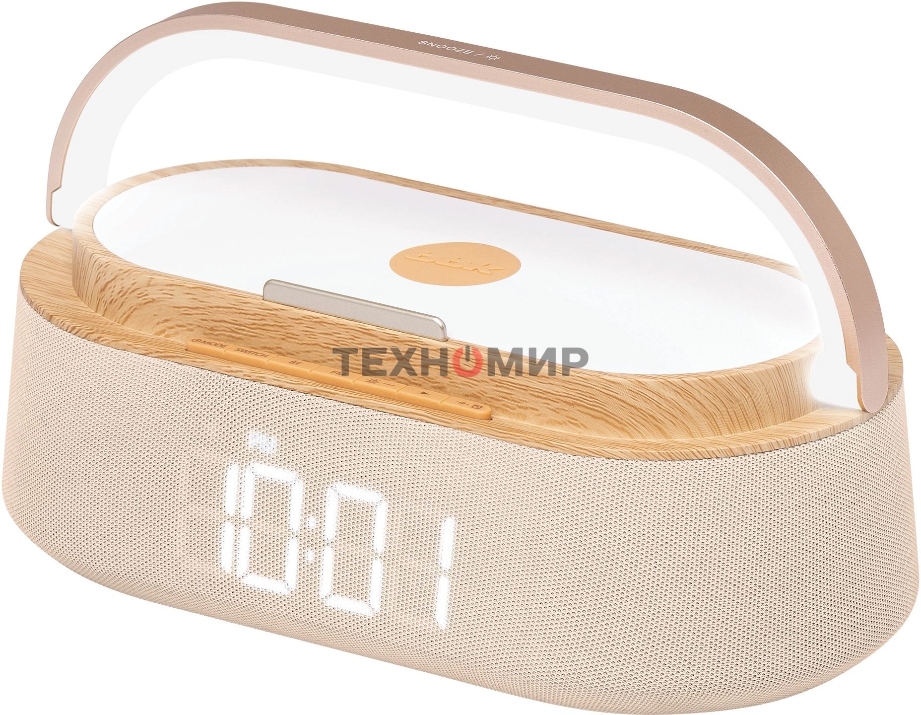 Колонка портативная BBK BTA2010 бежевый 10W 1.0 BT 10м 1800mAh (BTA2010 (BG))