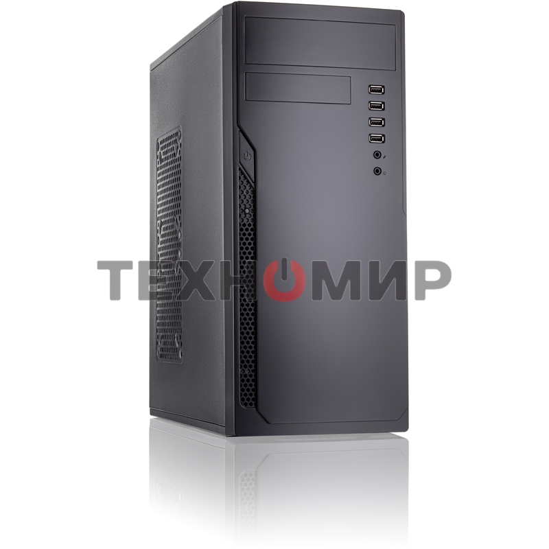 Компьютерный корпус c блоком питания 450 Ватт Case Foxline ATX, 450W, 4xUSB 2.0, powcord