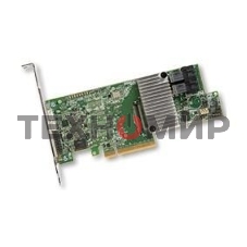 Контроллер LSI MegaRAID SAS 9361-8i(2G) SGL (LSI00462/05-25420-17) PCIe 3.0 x8 LP, SAS/SATA 12G, RAID 0,1,5,6,10,50,60, 8port (2*int SFF8643), Cache 2Gb, 3108ROC, RTL, (003563) (только для сборочных производств) (LSI00462/03-25420-08C) (003075)