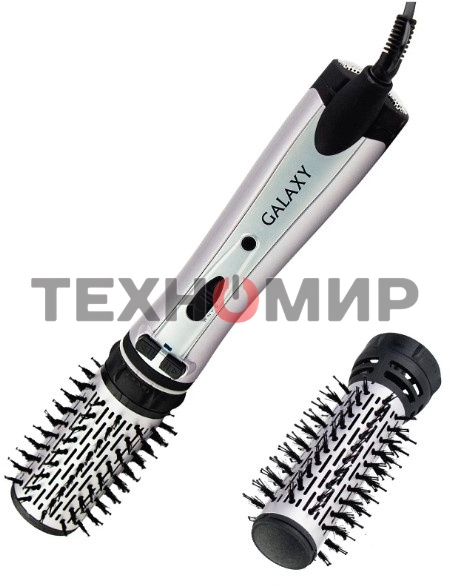 Фен-расческа Galaxy Line GL 4404 сиреневый/черный, 1200 Вт, 30/50 мм