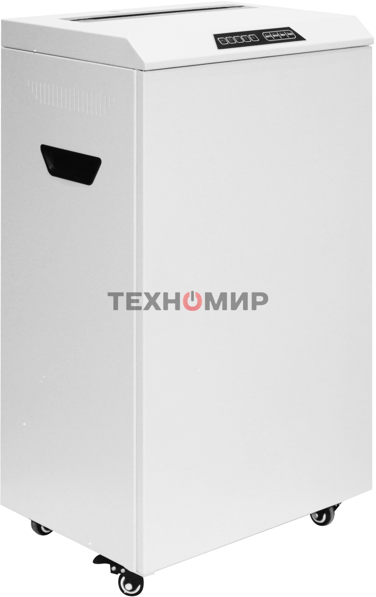 Шредер ГЕЛЕОС УО65-4, DIN P-4 (4 ур-нь секр.), фрагмент 3,9х30мм, 34-38 лист (70г/м2), CD/пл.карты/скрепки/скобы, 65 литров