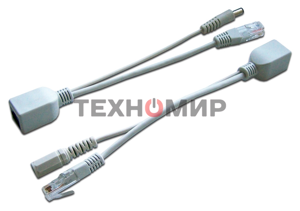 Пассивный комплект POE (PSE+PD), разъем питания 2.1 мм