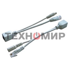 Пассивный комплект POE (PSE+PD), разъем питания 2.1 мм