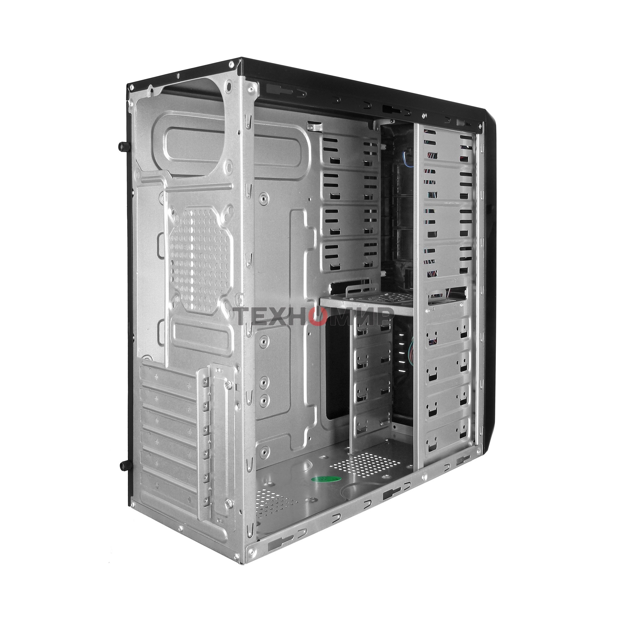 Компьютерный корпус Miditower ExeGate UN-604 Black, ATX, (UN400, 120мм) 2хUSB+2хUSB 3.0, Audio